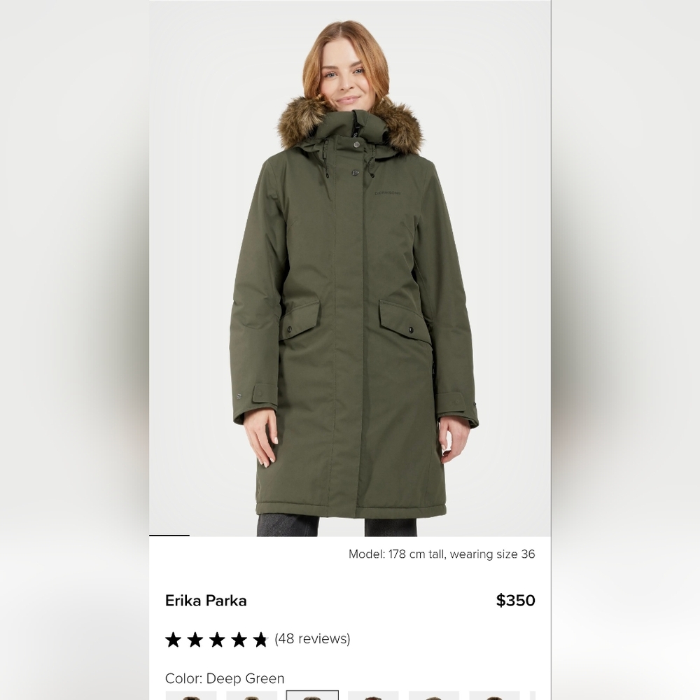 Didrikson Waterproof Winter Parka Erika